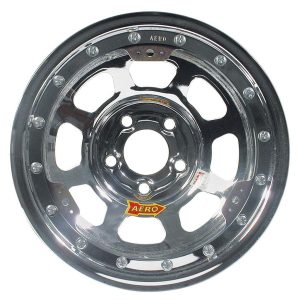 AERO RACE WHEELS 15x8 2in 5.00 Chrome - 53-285020