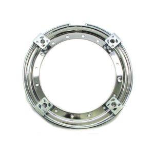 AERO RACE WHEELS 13in Outer Bead Lock Ring Chrome- 54-500020
