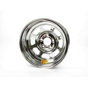 AERO RACE WHEELS 15x8 1in 4.75 Chrome Spun Extreme Bead- 56-284710
