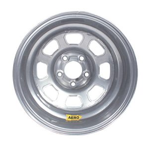 AERO RACE WHEELS 15x10 3in 4.75 Silver - 58-004730