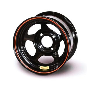 BASSETT Wheel 13in x 8in 5x100mm Black- 38SN2