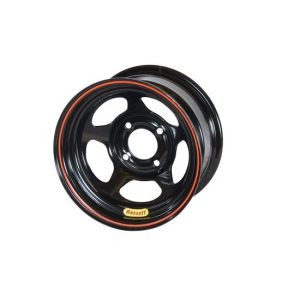 BASSETT Wheel 13x8 4x4.25in 3in BS Black- 38SP3