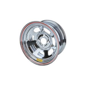 BASSETT Wheel 14x7 D Hole 4x 100MM 3in Chrome- 47SH3C
