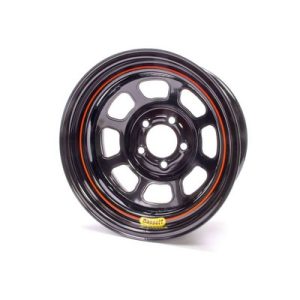 BASSETT 15x7 5x5 3.75in BS Black Rolled Wheel- 57R5375