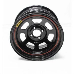 BASSETT Wheel 15x7 4x4.5 2in BS DOT Black- 57RT2