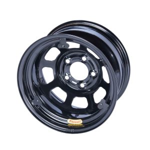 BASSETT 15X8 IMCA Black Inertia 5x5 w/Tab- 58A52IRING
