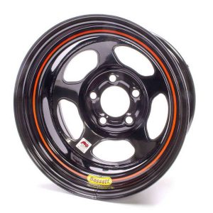 BASSETT 15x8 IMCA Black Inertia  5x5- 58A53I