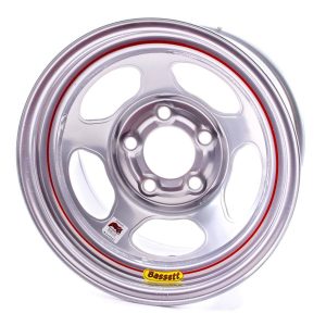 BASSETT 15x8 IMCA Silver Inertia  5x5- 58A54IS