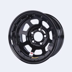 BASSETT 15x8 IMCA B/Lock Wheel Black D-Hole 5x4.75- 58DC2ILK