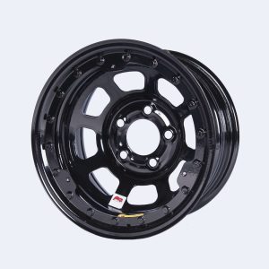 BASSETT 15x8 IMCA B/Lock Wheel Black D-Hole 5x4.75- 58DC4ILK