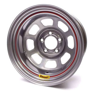 BASSETT 15x8 5x5 Silver Spun - 58S53S