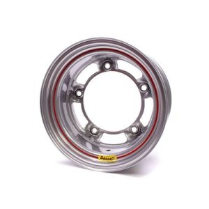 BASSETT 15x8 W/5 Silver Spun - 58SR3S