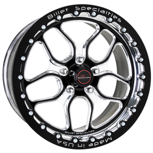 BILLET SPECIALTIES Win Lite Wheel 17x10 7.625in Back Spacing- BRSB271F6576N