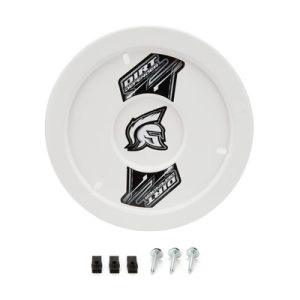 DIRT DEFENDER RACING PRODUCTS Wheel Cover White GEN II- 10130-2