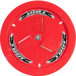 DIRT DEFENDER RACING PRODUCTS Wheel Cover Red Vented - 10190