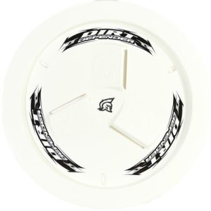 DIRT DEFENDER RACING PRODUCTS Wheel Cover White Vented - 10240