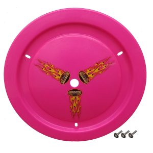 DOMINATOR RACE PRODUCTS Wheel Cover Bolt-On Pink- 1012-B-PK