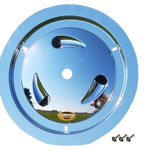 DOMINATOR RACE PRODUCTS Wheel Cover Bolt-On Chrome- 1013-B-CHROME