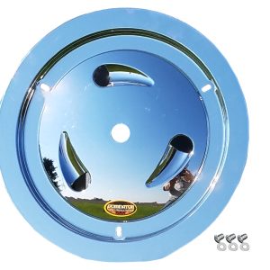 DOMINATOR RACE PRODUCTS Wheel Cover Dzus-On Chrome- 1013-D-CHROME
