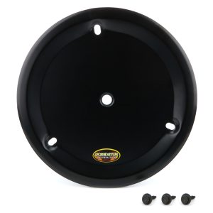 DOMINATOR RACE PRODUCTS Wheel Cover Micro Sprint 13in Bolt-On Hex Bolt- 1016-B-BLK