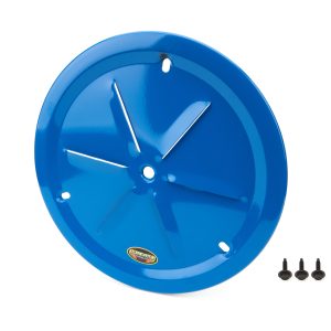 DOMINATOR RACE PRODUCTS Wheel Cover Louver Vent Alum Bolt 15in Blue- 1031-B-BL