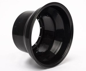 KEIZER ALUMINUM WHEELS, INC. Wheel Half 12-Blt 10in x 5in Black- 105B