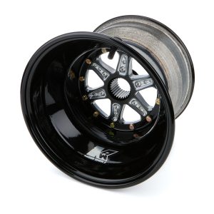 KEIZER ALUMINUM WHEELS, INC. Wheel 1.75 27spl 10in x 8in 3in BS Black- 1083spb