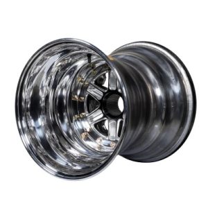 KEIZER ALUMINUM WHEELS, INC. 15x15x7inner =6off 3in 4 2t spline wheel W/ Inner- 15157spiFBL