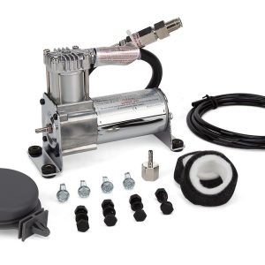 Air Lift Air Compressor, 12 Volts, With Wiring/ Hose, Replacement for 25854/ 25856/ 25980EZ/ 74000/ 74000EZ – 16192