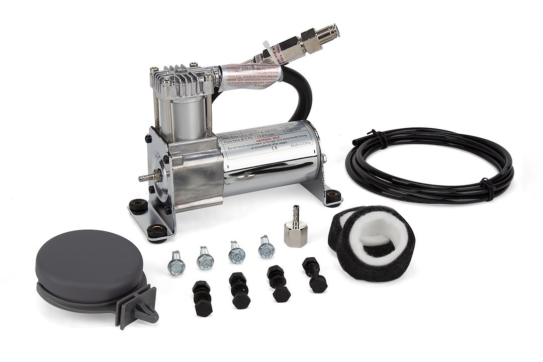 Air Lift Air Compressor, 12 Volts, With Wiring/ Hose, Replacement for 25854/ 25856/ 25980EZ/ 74000/ 74000EZ – 16192