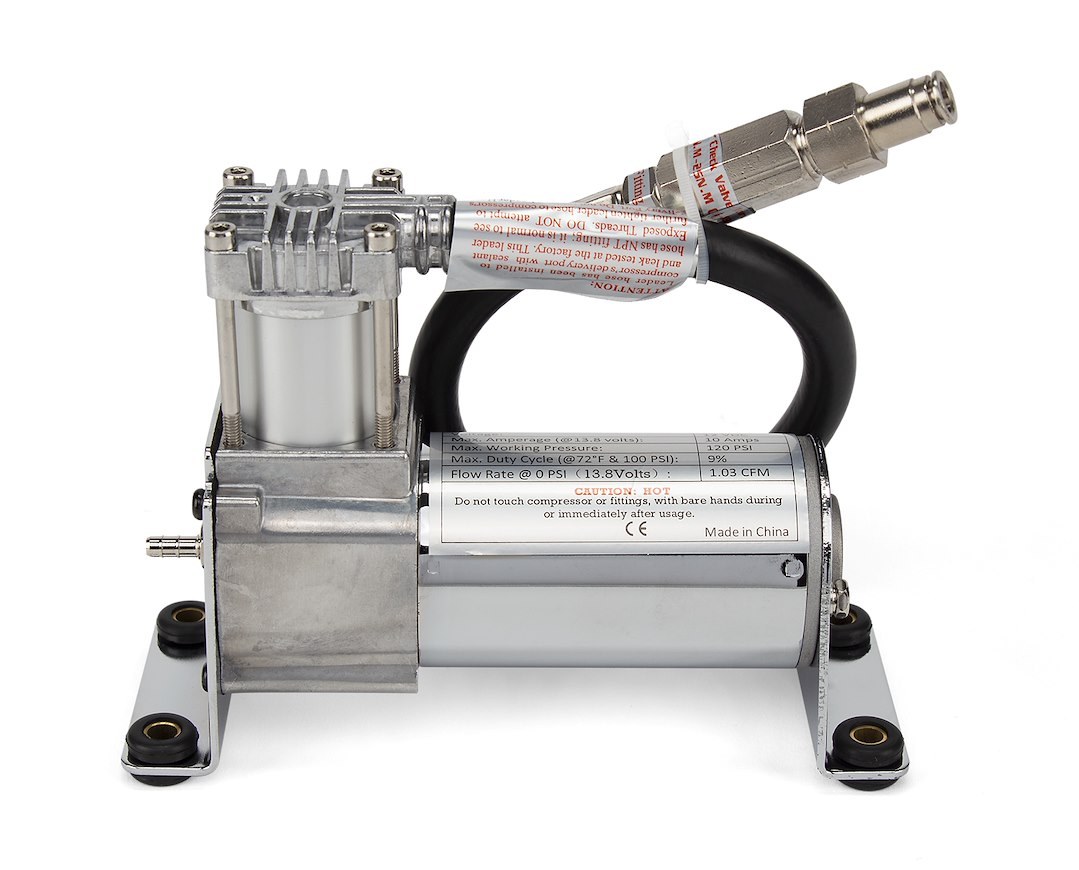 Air Lift Air Compressor, 12 Volts, With Wiring/ Hose, Replacement for 25854/ 25856/ 25980EZ/ 74000/ 74000EZ – 16192