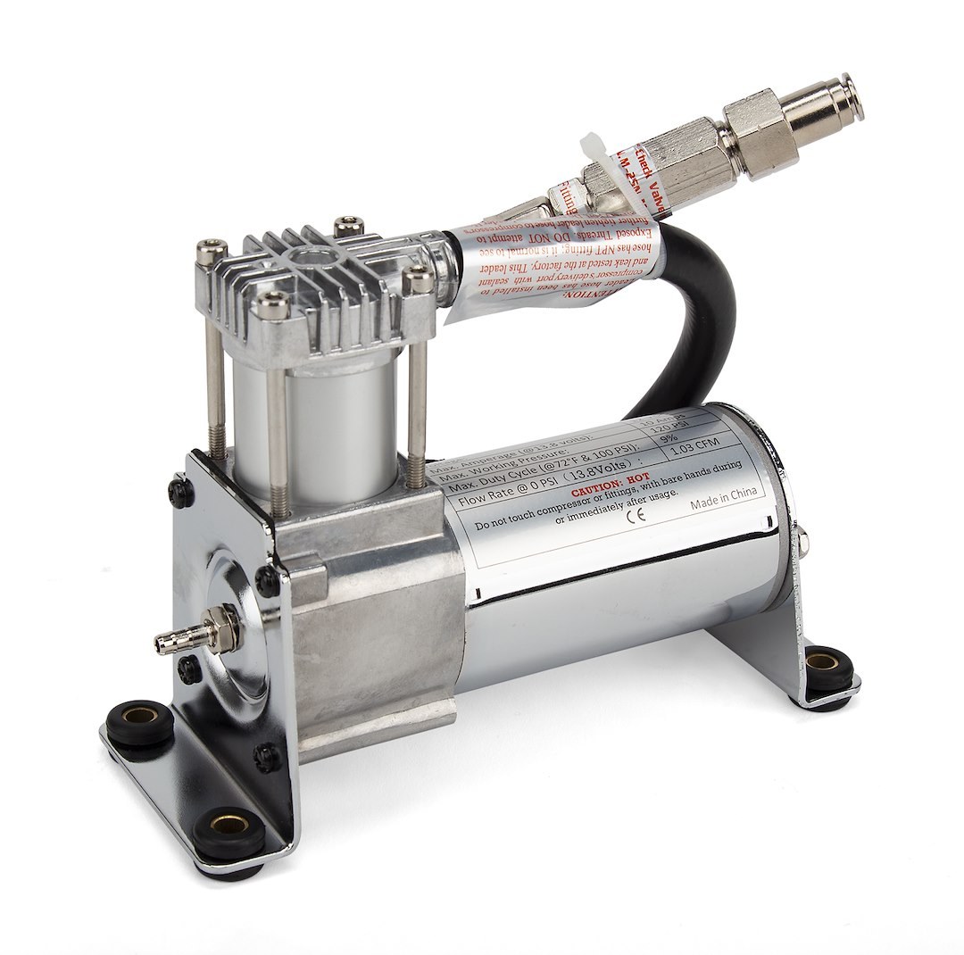 Air Lift Air Compressor, 12 Volts, With Wiring/ Hose, Replacement for 25854/ 25856/ 25980EZ/ 74000/ 74000EZ – 16192