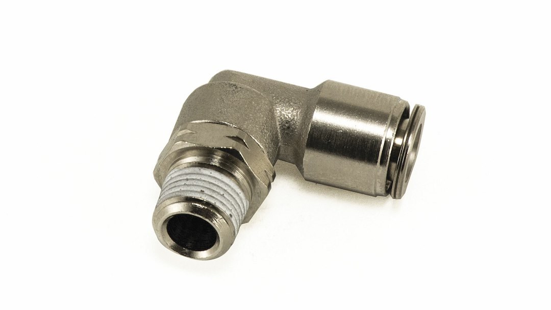Air Lift Adapter Fitting, 1/8 Inch Mnpt to 1/4 Inch Tube, Plastic, Single – 21837