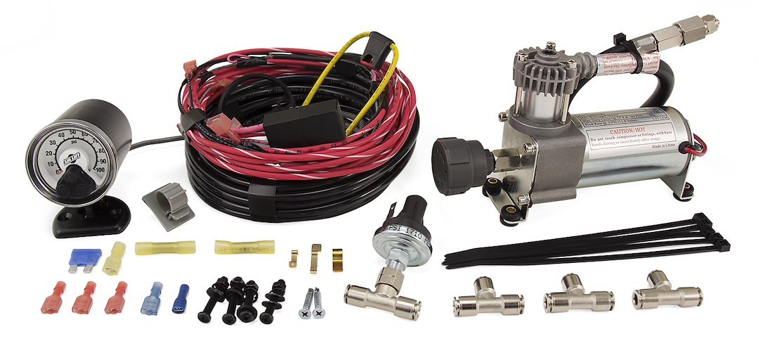 Air Lift Helper Spring Compressor Kit, Load Controller™, Single Path Controls 2 Air Springs Simultaneously – 25854