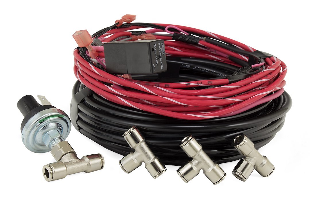Air Lift Helper Spring Compressor Kit, Load Controller™, Single Path Controls 2 Air Springs Simultaneously – 25854