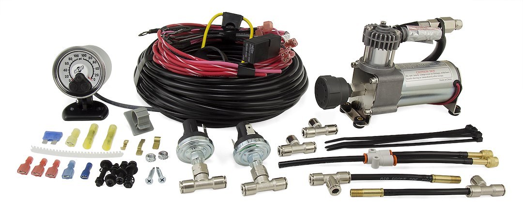 Air Lift Helper Spring Compressor Kit, Load Controller™, Dual Path Controls 2 Air Springs Independently – 25856