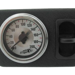 Air Lift Gauge Air Pressure, 5-1/2 Inch Width X 2-3/4 Inch Height X 6 Inch Depth Panel, Full Sweep, 0 to 200 PSI, Analog Display – 26161