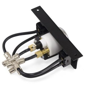 Air Lift Gauge Air Pressure, 5-1/2 Inch Width X 2-3/4 Inch Height X 6 Inch Depth Panel, Full Sweep, 0 to 200 PSI, Analog Display – 26229