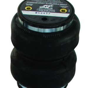 Air Lift Helper Spring Bellows, Double Bellows, 9.1 Inch Extended Height, 2.8 Inch Compressed Height, 7 Inch Diameter – 50297