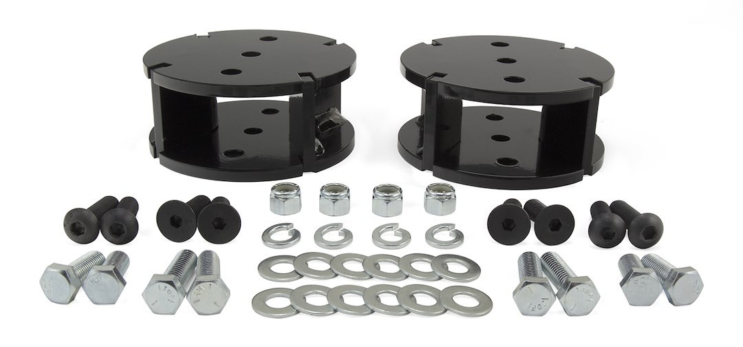 Air Lift Helper Spring Spacer, 2 Inch Air Spring Spacer, For Use with Air Lift Loadlifter and Loadlifter 7500 XL Helper Spring Kits – 52420