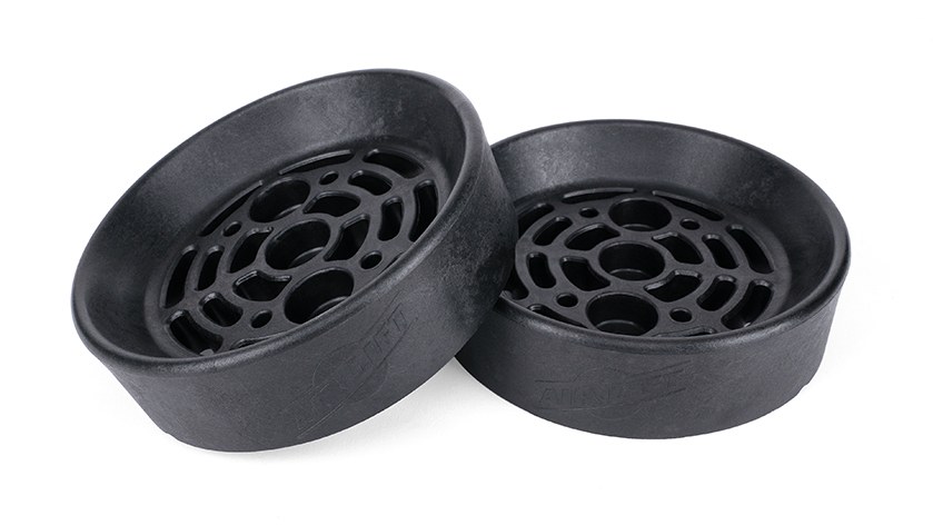 Air Lift Helper Spring Cradle, Fits All Air Lift Bellows-Style Air Springs Kits, Black, With Mounting Hardware – 52500
