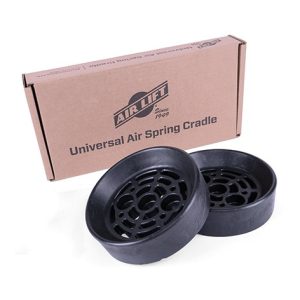 Air Lift Helper Spring Cradle, Fits All Air Lift Bellows-Style Air Springs Kits, Black, With Mounting Hardware – 52500