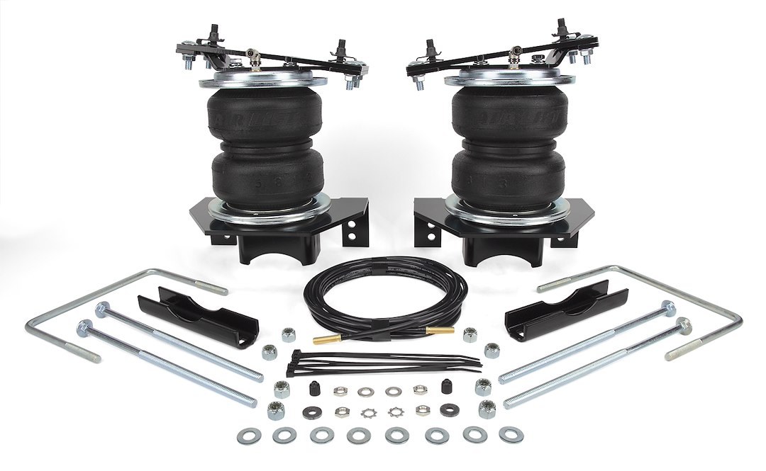Air Lift Helper Spring Kit, Loadlifter 5000™, Air Spring, Frame Mount, Up to 5000 Pounds of Leveling Capacity – 57352