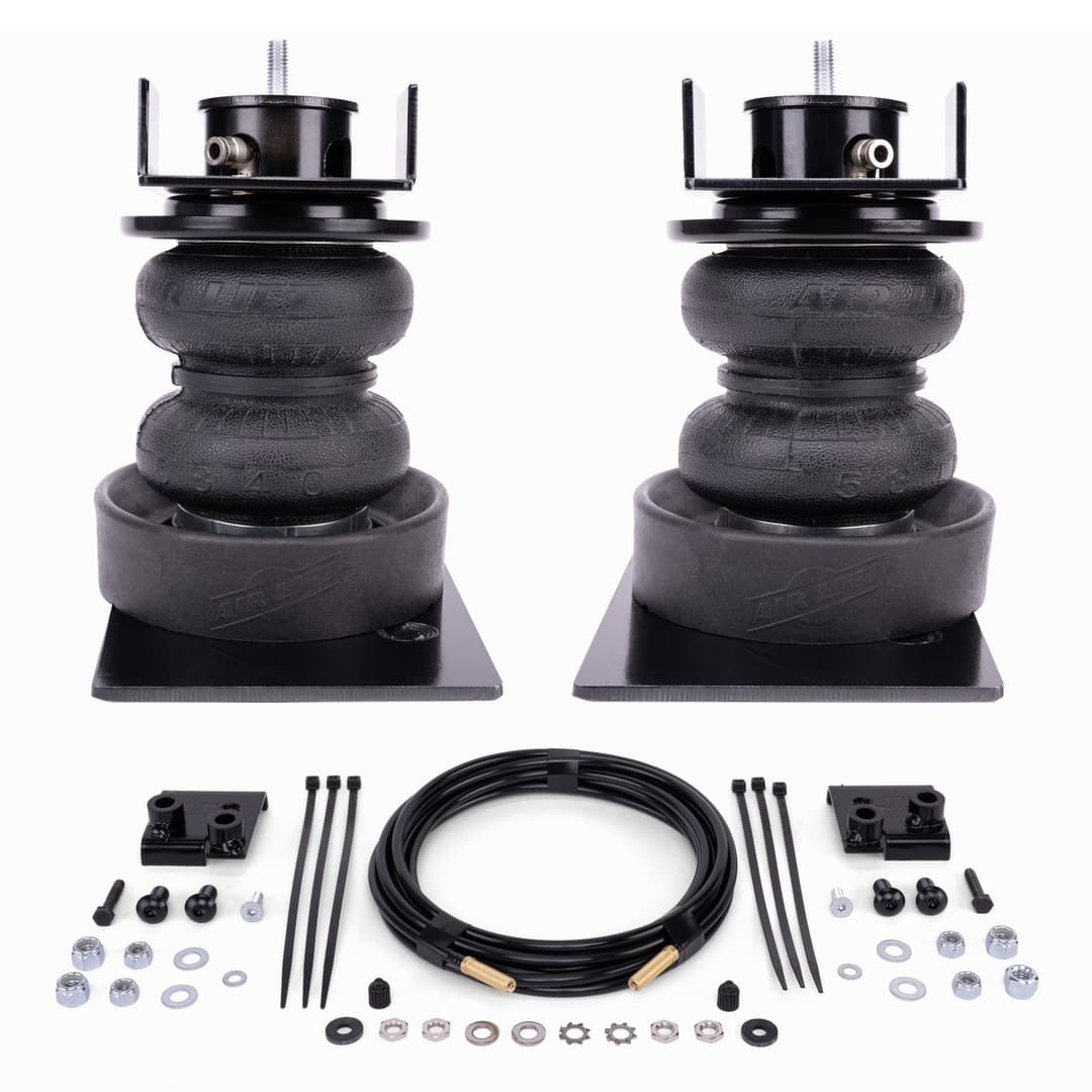 Air Lift Helper Spring Kit, Loadlifter, Air Spring, Frame Mount, Up to 3400 Pounds of Leveling Capacity, Air Adjustable from 5 to 100 PSI – 57415