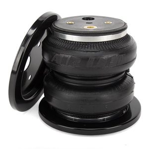 Air Lift Helper Spring Kit, Loadlifter 7500XL, Air Spring with Internal Jounce Bumper, Frame Mount, Up to 7500 Pounds of Leveling Capacity – 57580