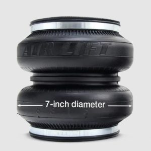 Air Lift Helper Spring Bellows, Loadlifter 7500 Xl™ Ultimate – 58120