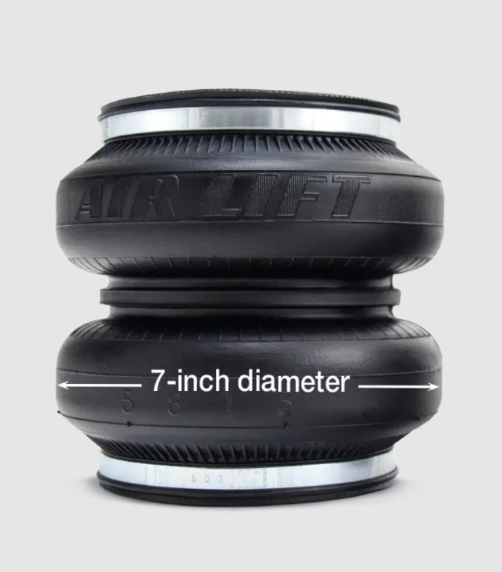 Air Lift Helper Spring Bellows, Loadlifter 7500 Xl™ Ultimate – 58120