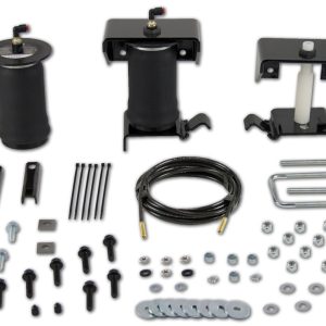 Air Lift Helper Spring Kit, Slamair ™, Air Spring, Mounts Between Leaf Springs and Vehicle Frame, Up to 2000 Pounds of Leveling Capacity – 59103