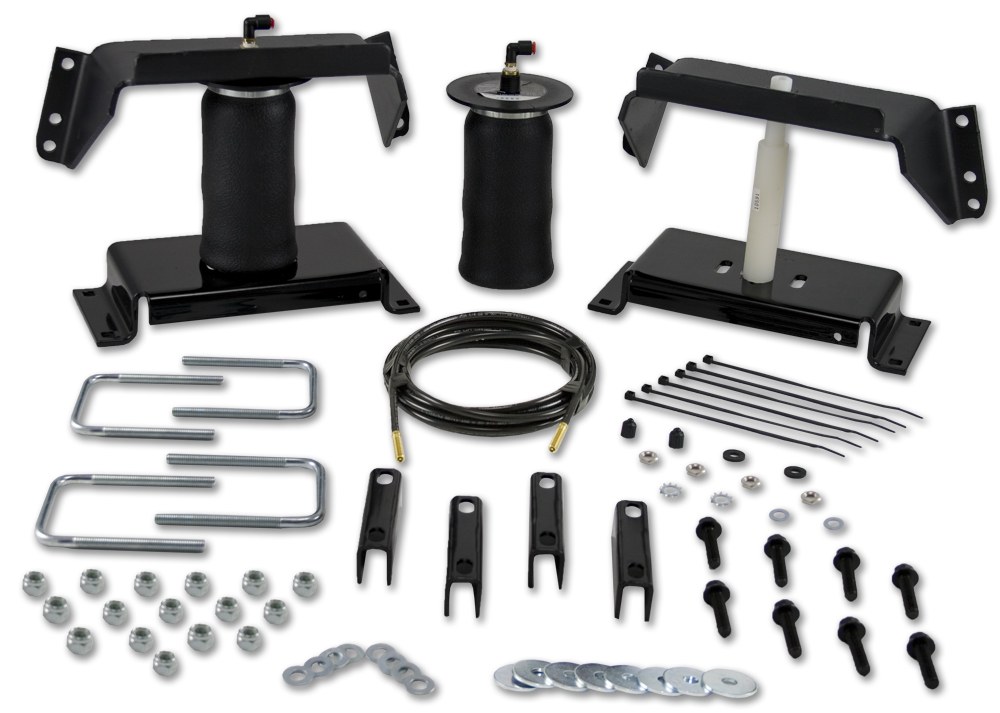 Air Lift Helper Spring Kit, Ride Control ™, Air Spring, Mounts Between Leaf Springs and Vehicle Frame, Up to 2000 Pounds of Leveling Capacity – 59516