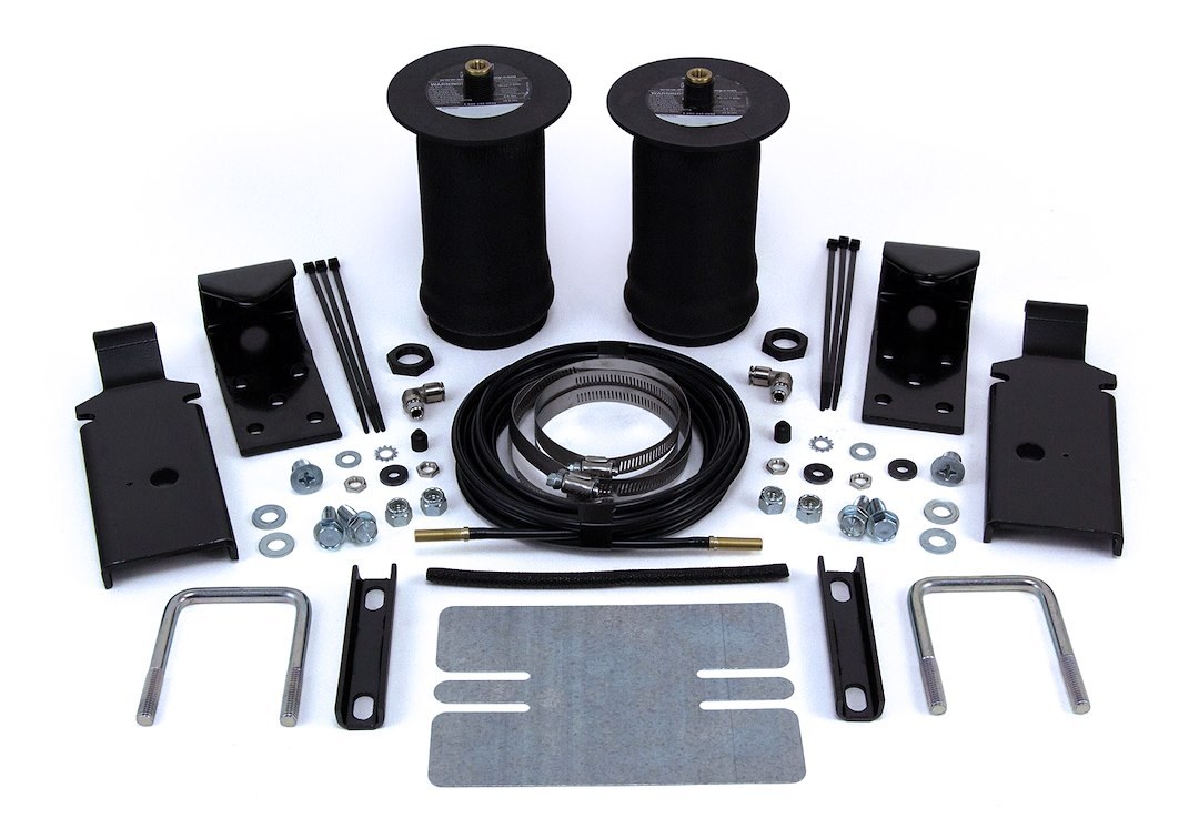 Air Lift Helper Spring Kit, Ride Control ™, Air Spring, Mounts Between Leaf Springs and Vehicle Frame, Up to 2000 Pounds of Leveling Capacity – 59533